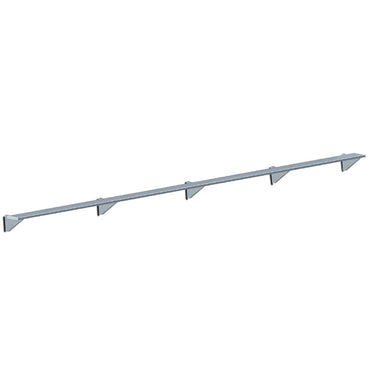 Player Bench - Wall-Mounted - 27 ft.